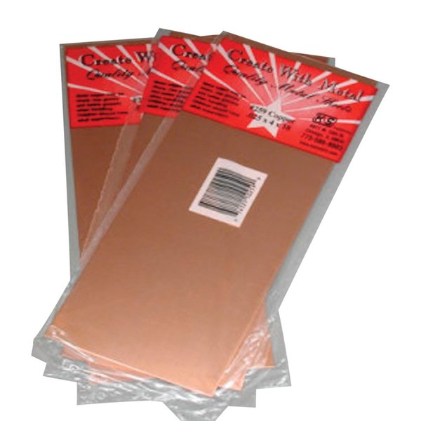 K&S Precision Metals K&S 0.025 in. X 4 in. W X 10 in. L Copper Sheet Metal 259